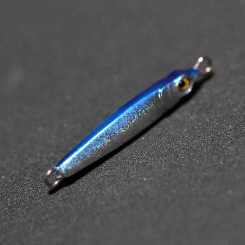 Jigging-señuelo de pesca pequeño, cebo Artificial de 3g/2,8 cm con recubrimiento láser, 1 unidad - imagen 3