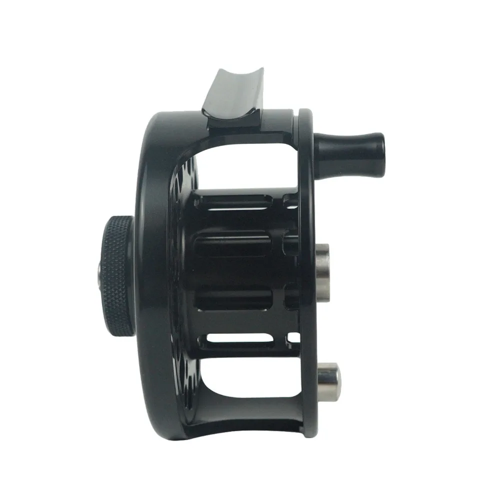 Aventik-carrete clásico de corcho para pesca con mosca, arrastre de disco para salmón, agua salada, mecanizado CNC - imagen 5