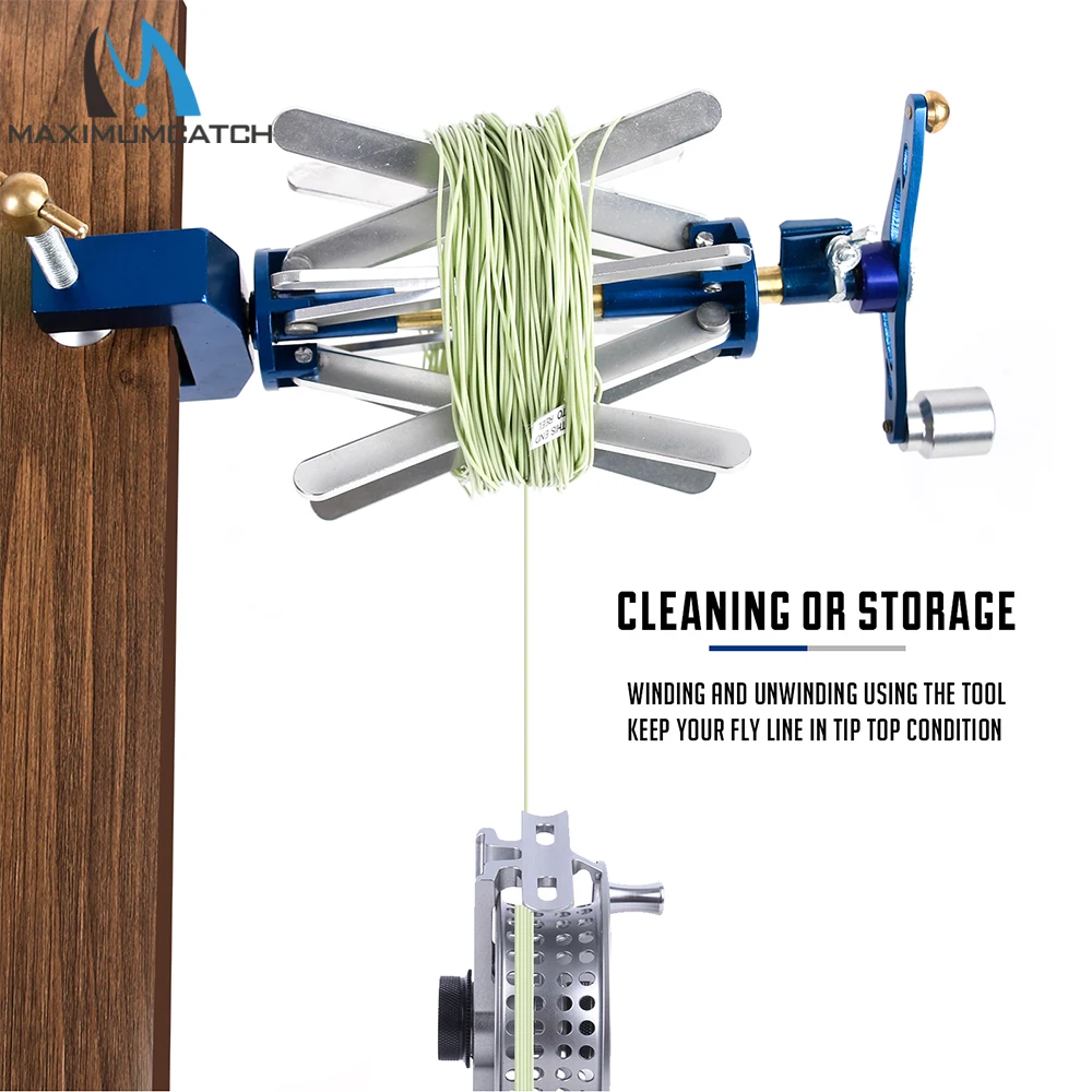 Maximumcatch-carrete de pesca con mosca ajustable Maxcatch, enrollador de línea, accesorio de herramienta de pesca de acero inoxidable - imagen 3