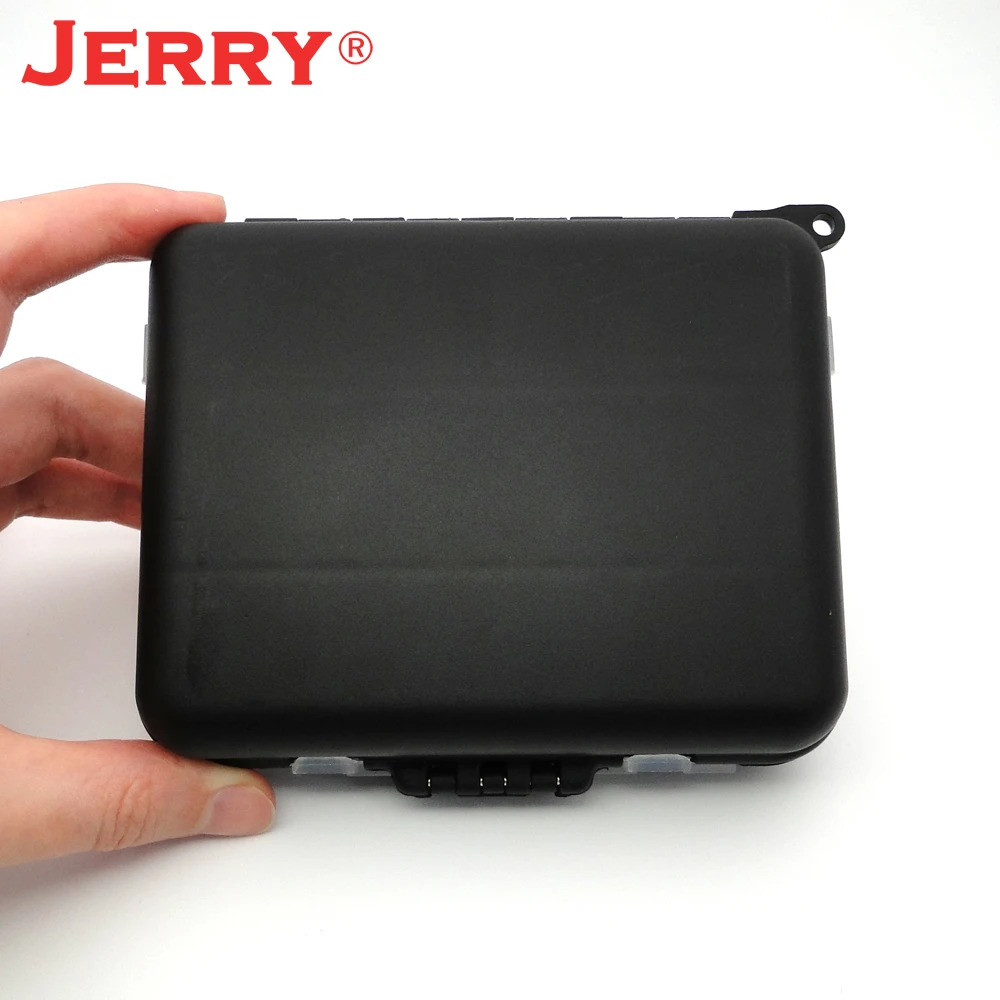 Caja de accesorios de aparejos de Pesca Jerry, juego de cuchara de trucha, caja de Pesca, 16 compartimentos, 1 unidad - imagen 2
