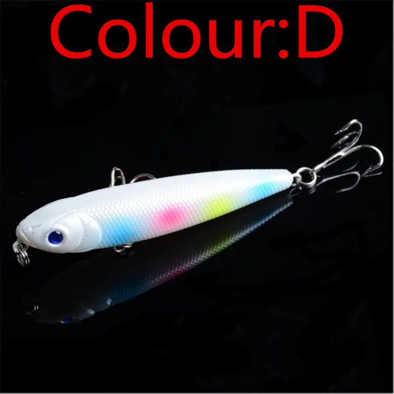 Señuelo de pesca de agua superior, 8cm, 8,5g, cebo artificial duro, swimbait, crankbait, aparejos de pesca de lubina, FA-314, 1 ud. - imagen 3