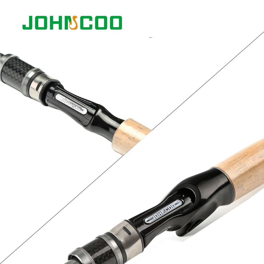 JOHNCOO-caña de pescar de carbono con estuche, 2,1 m, 2,4 m, 2,7 m, 3m, 10-25g - imagen 5