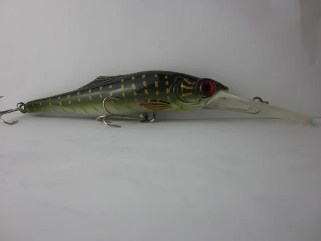BassLegend pesca Crankbait profundo pececillo flotante para Lucio Jerkbait señuelo de pesca 40g/140mm de profundidad 3,5-8m - imagen 5