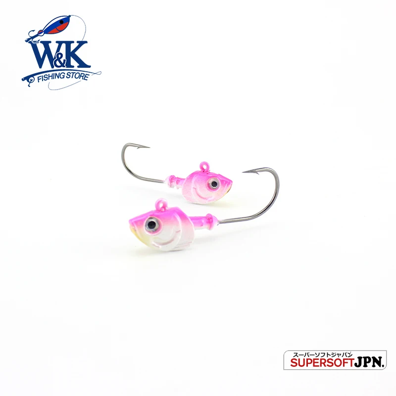 W & K-anzuelo de Pesca de 20g, anzuelo de plomo, señuelo suave, accesorios de aparejos de Pesca - imagen 3