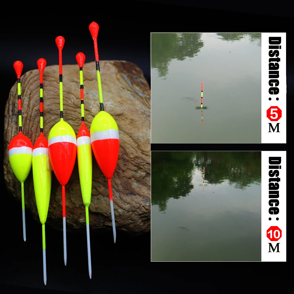 5 unids/lote flotador de pesca en hielo espuma tamaño de deriva 1g 2g 3g juego de corcho boya flotadores Boia para accesorios de aparejos de pesca de carpa - imagen 2
