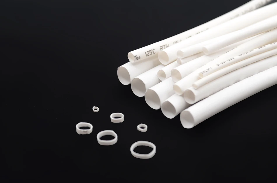 MNFT 4M carpa aparejo encogimiento tubos soldadura tubo blanco carpa pesca aparejo tubos termorretráctiles - imagen 2