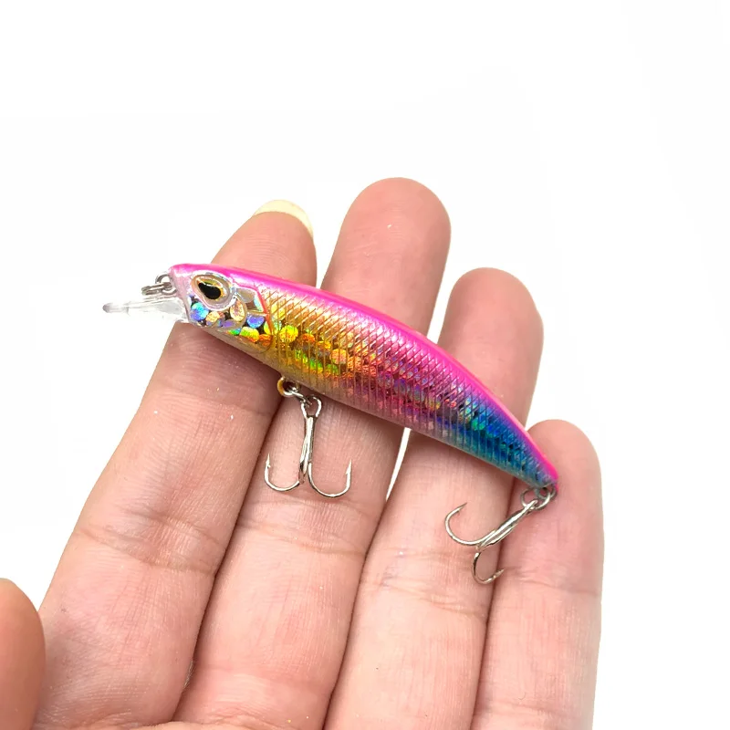 Señuelo de pesca duro Crankbait Artificial, Mini Japon wobler na ryby popper, aparejos de pesca, 65mm, 5g, 1 ud. - imagen 3