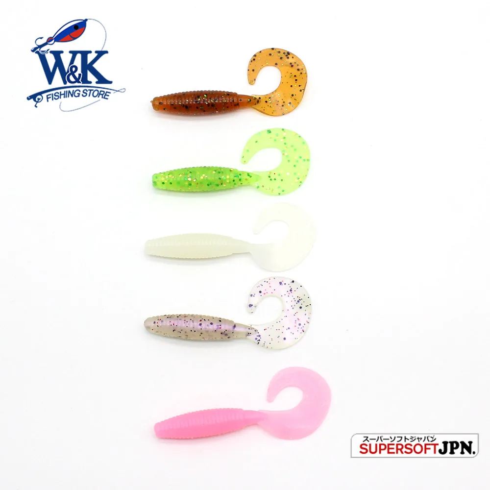 Señuelo de gusano Grub con UV para pesca de peces de roca, 5,5 cm, lote de 15 unidades - imagen 3