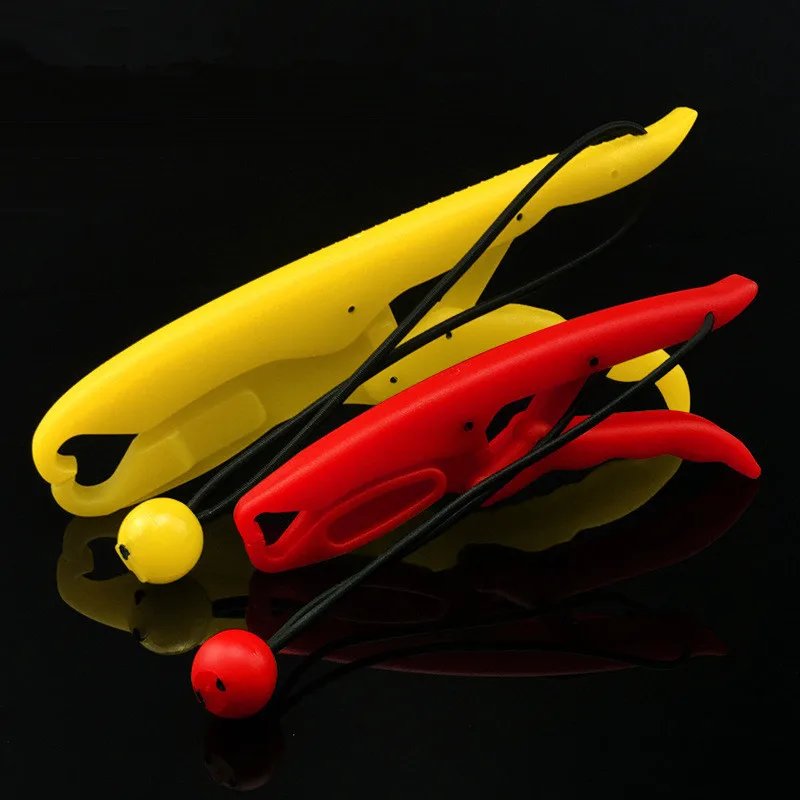 Agarre de labio de pescado, controlador de pesca resistente a la corrosión, alicates de señuelo de plástico ABS flotantes, herramientas de 17,5 cm/25cm