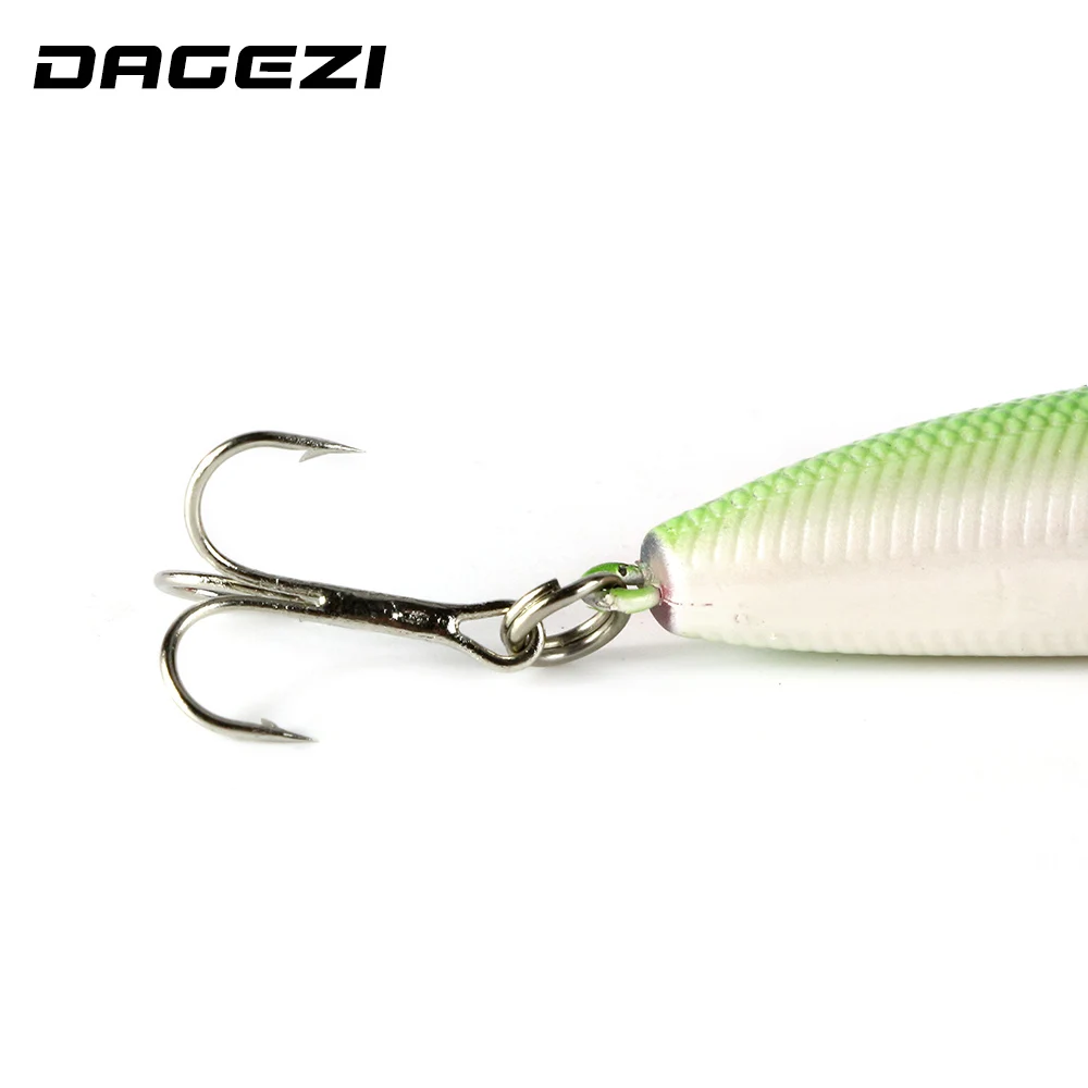 DAGEZI-Cebo duro de pesca, 3,7g/5cm, con gancho 6 #, profundidad de buceo 0,8 m-1,2 m, aparejos de pesca con caja - imagen 5
