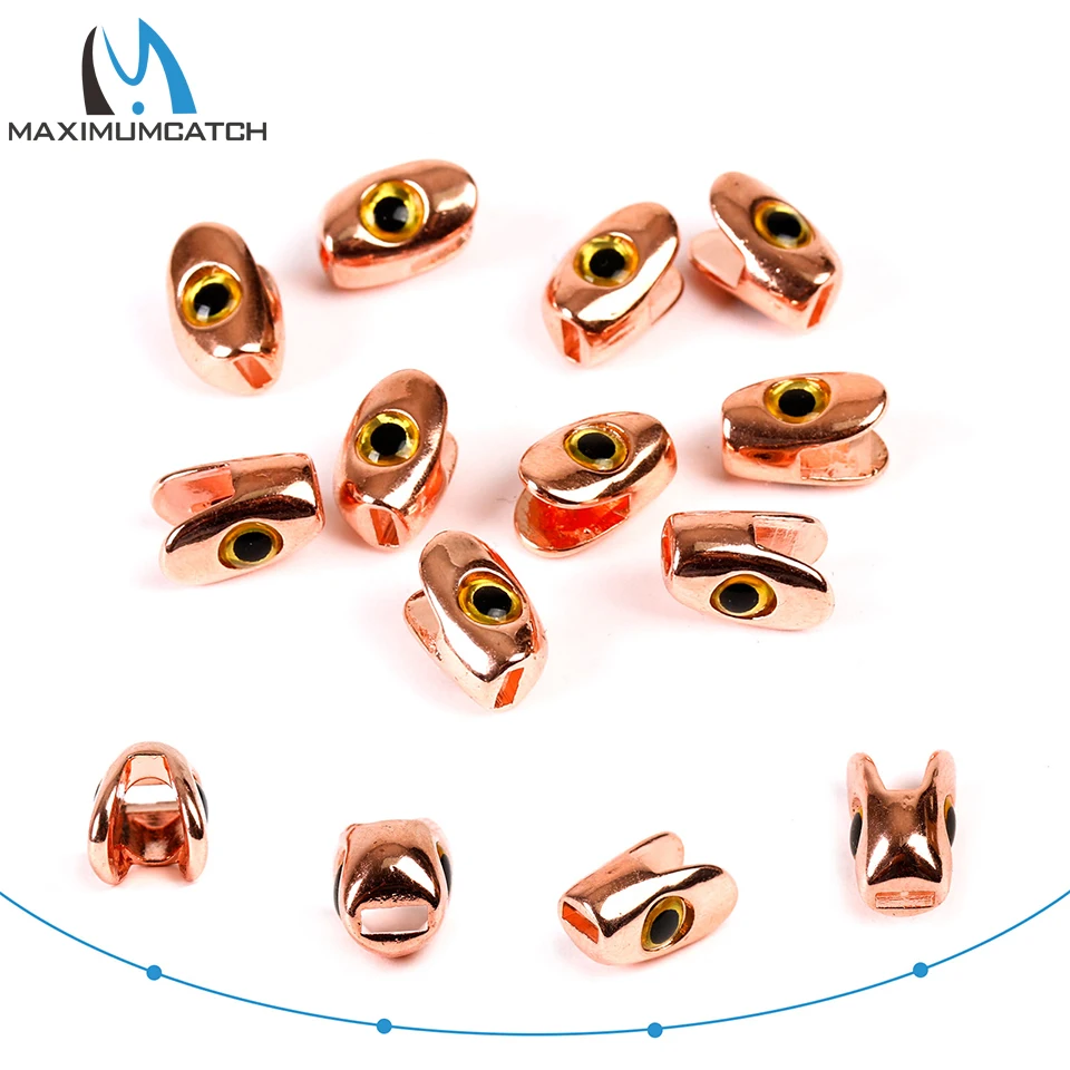 Maximumcatch atado de moscas, cabeza de pez, tamaños de calavera de pescado, atado de moscas, cuentas de tungsteno, Material para atar moscas - imagen 4