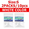 10pcs White
