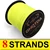 8 Strands Yellow