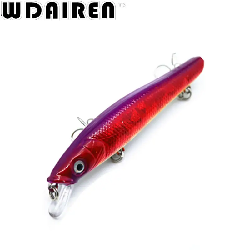 Señuelo de pesca Artificial para pececillos, cebo duro realista de Japón, Swimbait Wobbler Crankbait 6 # anzuelos, aparejos de pesca NE-9,5, 8,8 cm, 283g, 1 ud. - imagen 4