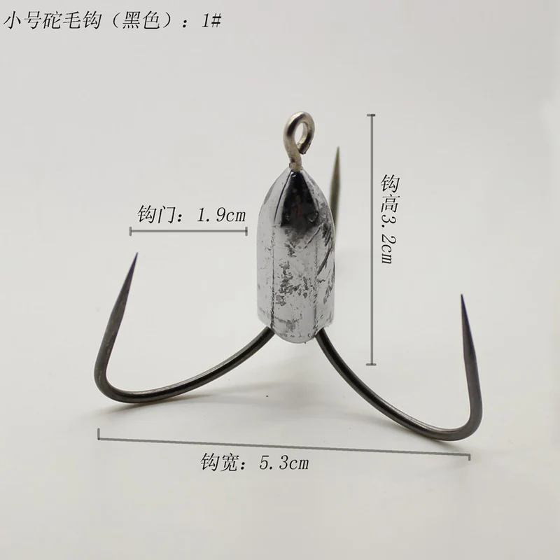 POETRYYI-anzuelo de gusano con bobina para pesca de carpa, anzuelo de gusano con peso trasero afilado, anzuelo de explosión de lubina fr, 50 - imagen 3