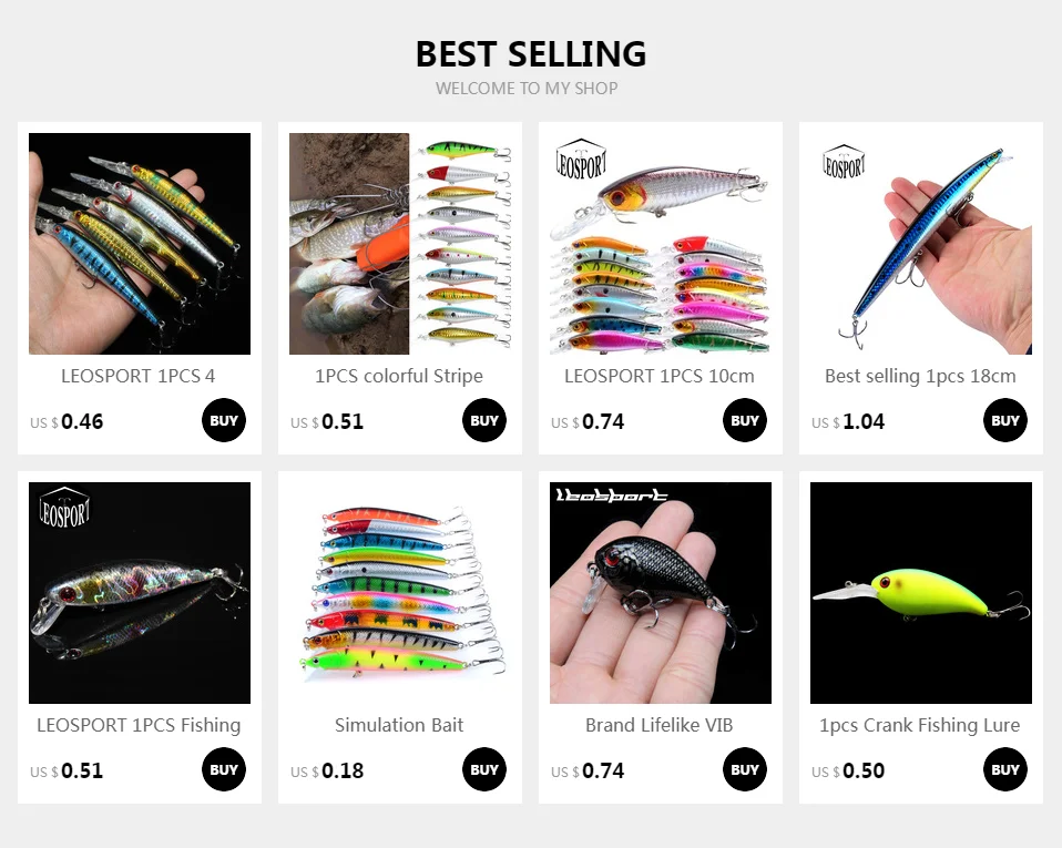¡Descubra los señuelos de pesca más vendido para una captura exitosa!