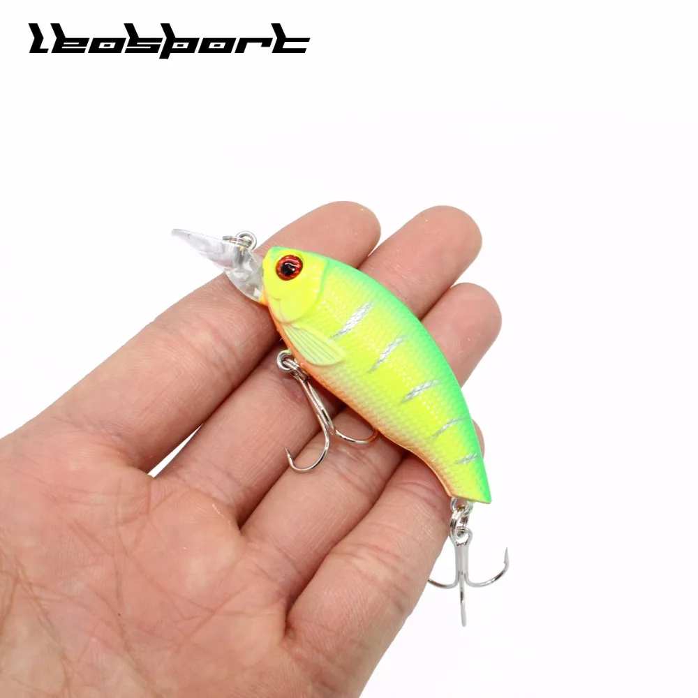 Señuelos de Pesca Minnow duro, cebo Artificial Topwater, Japón Mini, 75mm, carpa