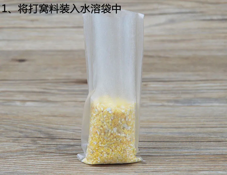 Bolsa de PVA para pesca de carpa, 30 piezas, promoción, envío gratis, 7cm x 14cm, Material de pesca de carpa para disolución de agua - imagen 2