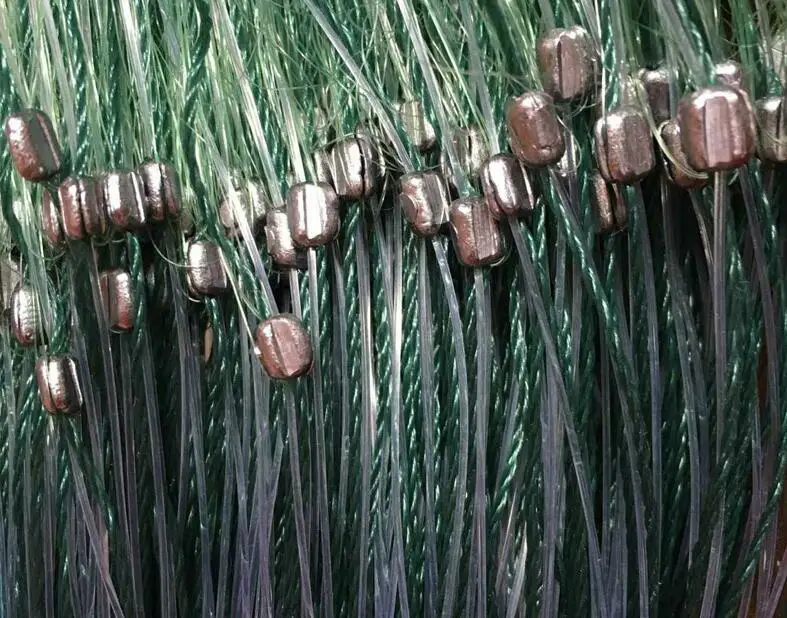 Finefish (1,5/2/3) * 100M red de pesca de 3 capas red de pesca monofilamento red de enmalle de pesca con flotador red adhesiva para exteriores - imagen 2