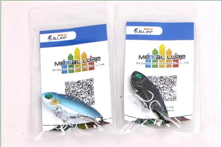 Rattlin Metal VIB señuelo de pesca vibración 7g señuelo duro Artificial anzuelo de cebo 1 pieza venta - imagen 2