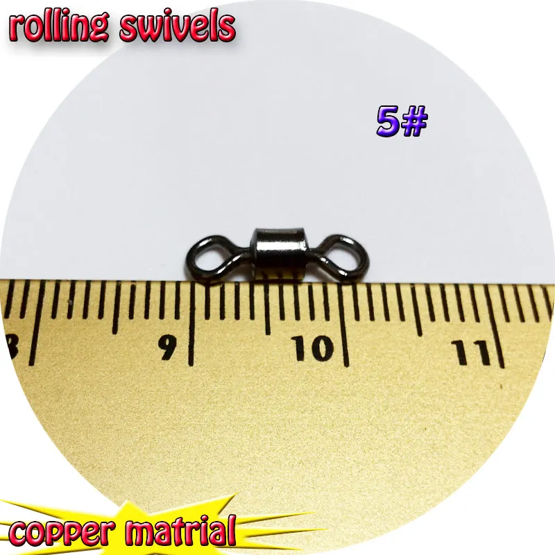 2025nuevas espolones rodantes de pesca, material de cobre, tamaño samll 3 # ---14 #   cantidad: 200 unids/lote - imagen 5