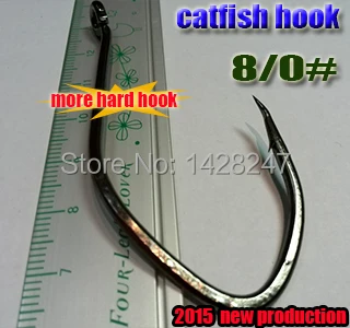 2025Anzuelo grande CAT FISH HOOK 8/0 Aparejos de pesca 8 unids/pack Cada compra adicional ahorra 1 $ de descuento en el precio original - imagen 4