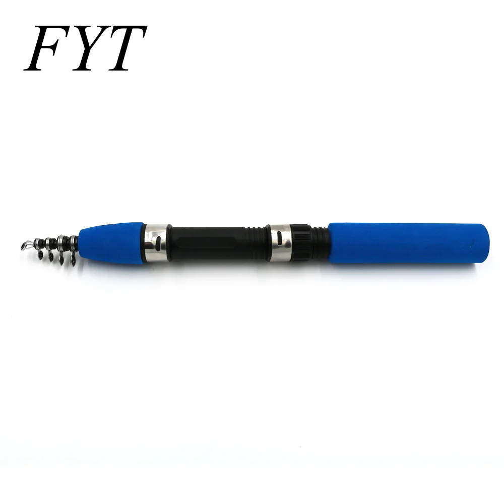 Caña de pescar en hielo 1m 1,2 m 1,5 m 1,8 m cañas de pescar telescópicas giratorias caña de mar telescópica caña de fibra de vidrio fibra de vidrio - imagen 4