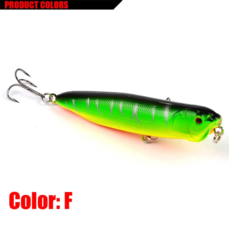 Señuelo de pesca de lápiz de agua superior, 9cm, 11,5g, cebo duro Artificial para trucha, crankbait, Wobbler, Minnows, aparejos de pesca, 1 ud. - imagen 3