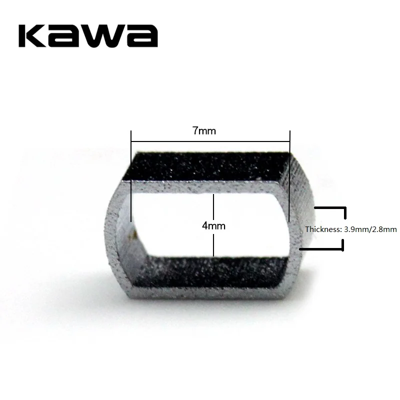 Kawa-Tubo de mango de carrete de pesca DIY, orificio de montaje de 8x5mm A 7x4mm para D/A/S, accesorio de pesca, 1 unidad - imagen 3