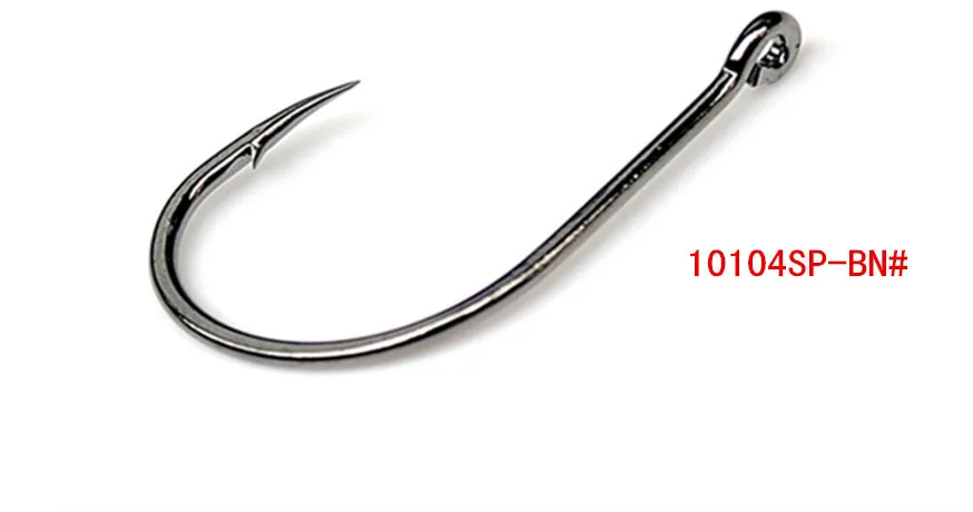 Anzuelos Mustad de alta calidad para pesca en el mar, gancho de acero al carbono, # 10104sp-bn, 20 paquetes por lote - imagen 4