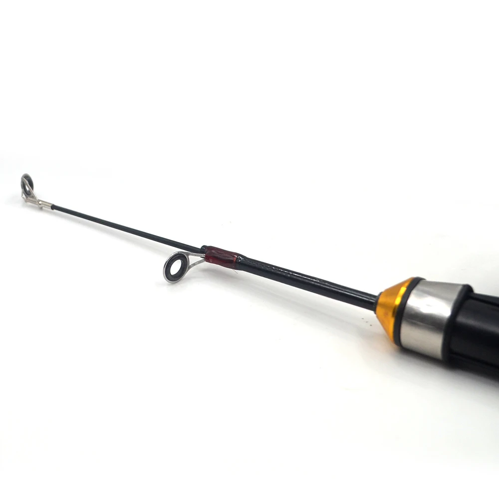 MNFT-caña de pescar telescópica en hielo, carrete giratorio, rueda de pesca, aparejos de pesca combinados, juego de carrete de pesca en hielo de invierno, 1 Juego - imagen 4