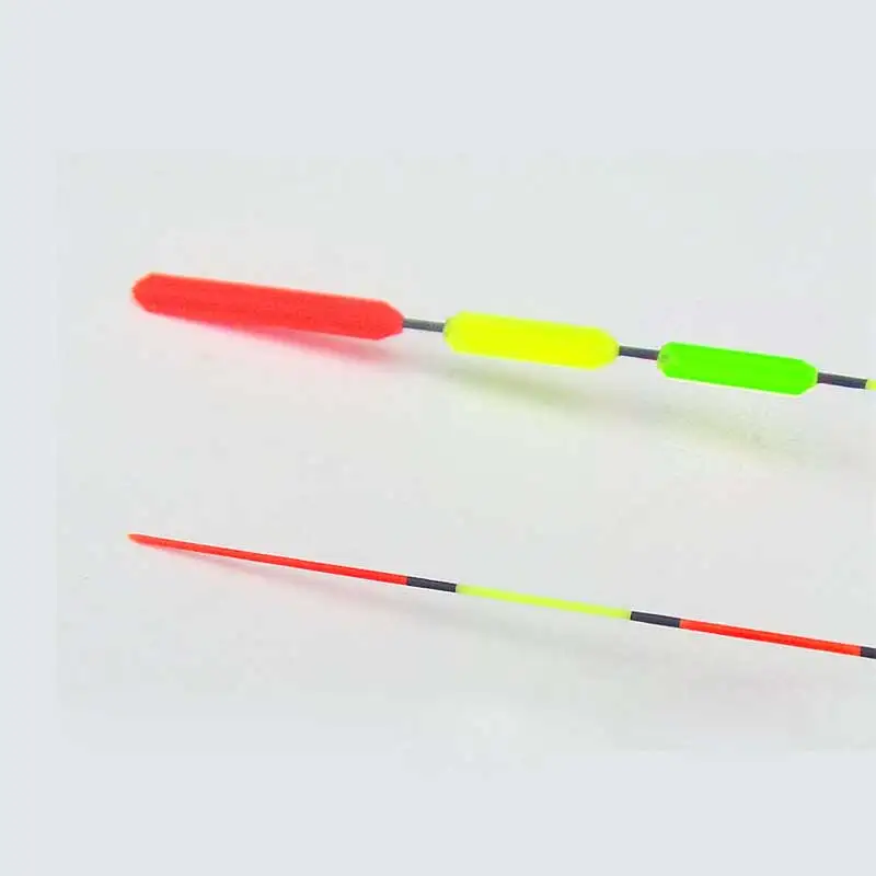 Bimoo-Punta de flotador de pesca, tubo triangular de Color brillante, Maganify, 1mm de diámetro interior, 4 unidades - imagen 2