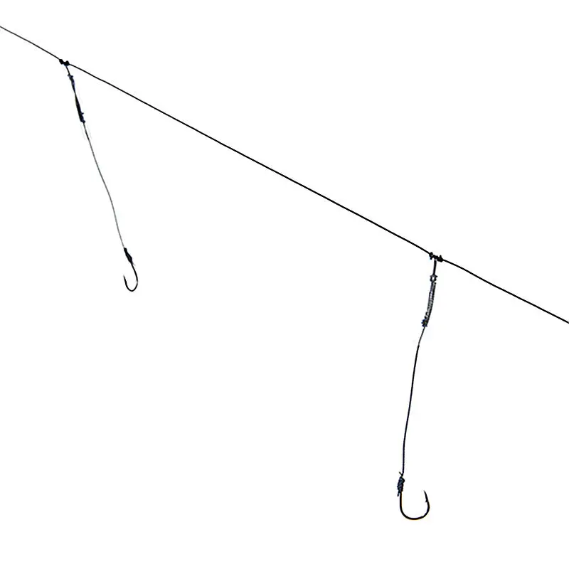 WDAIREN-Conjunto de anzuelos de pesca de acero al carbono, conjunto de 2 unidades de anzuelos de explosión, 5 #6 #7 #8 #9 #10 #12 #15 # - imagen 3