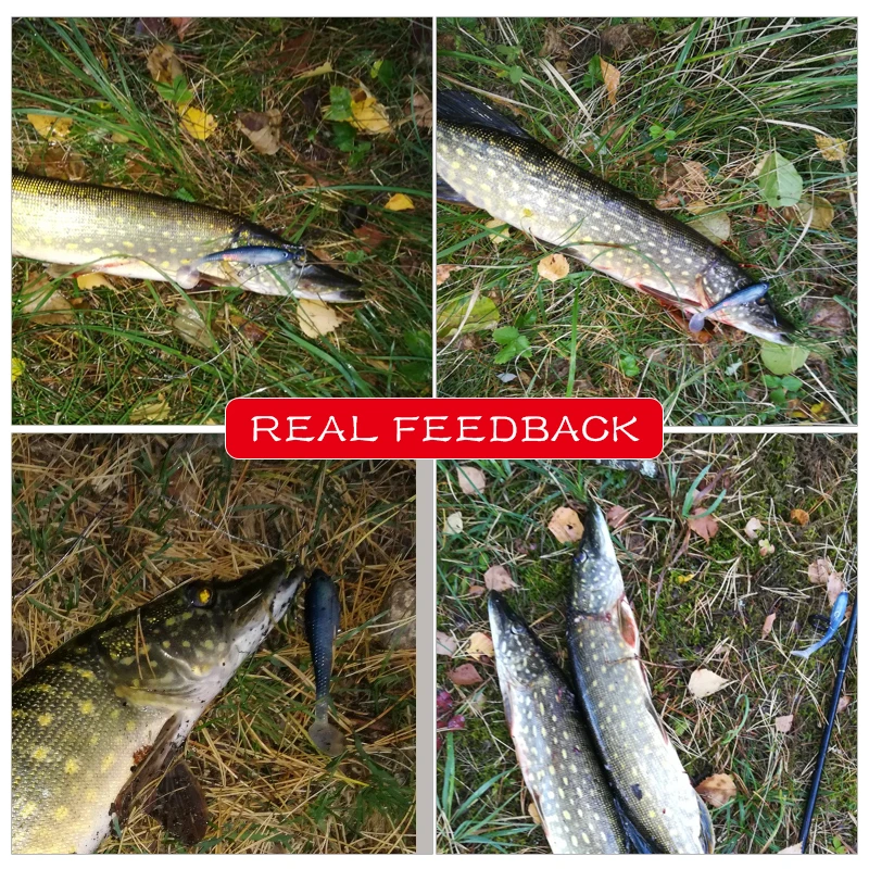 MEREDITH-anzuelos de pesca de acero al carbono, aparejos de pesca de curva redonda, agudos para lubina, 4 #6 #8 #, 20 unids/lote - imagen 5