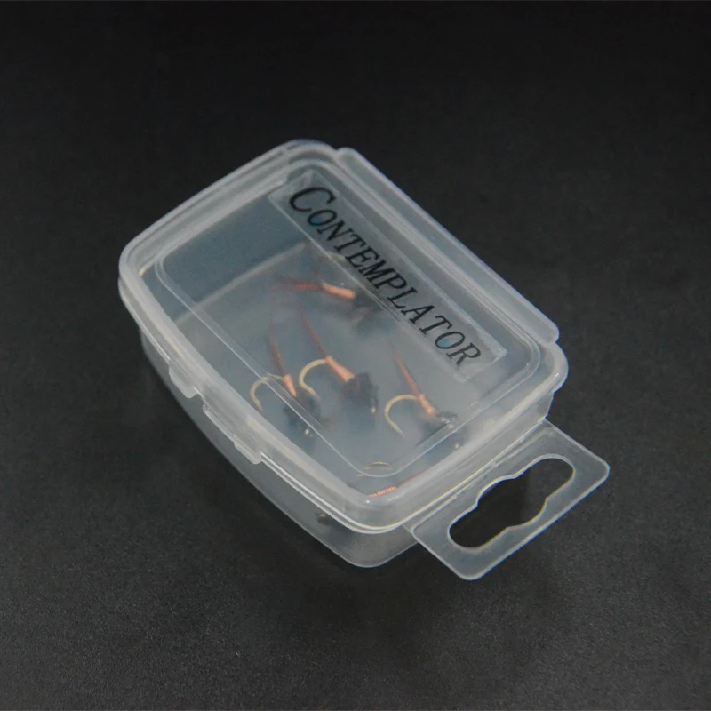 Simulador de pesca con mosca, señuelos de John hundimiento de cobre #12, patrón clásico de mosca húmeda, simulando piedras o mayfly, ninfas, 5 uds. - imagen 4