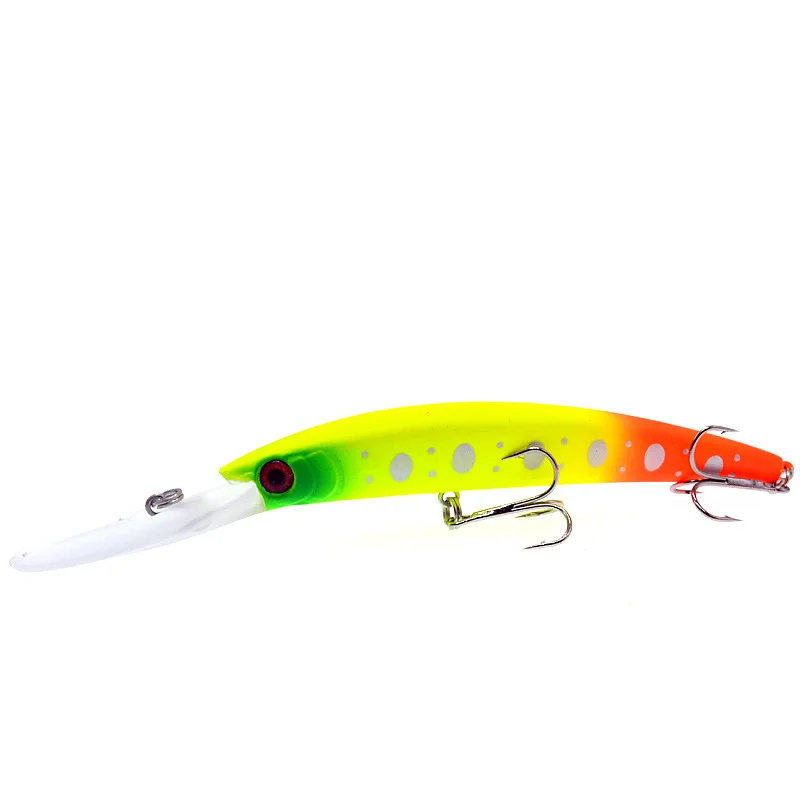 Señuelo Minnow, señuelos artificiales de pesca, tablero de lengua de boca larga, 15g/21g, lote de cebo duro, 5 piezas en oferta - imagen 3