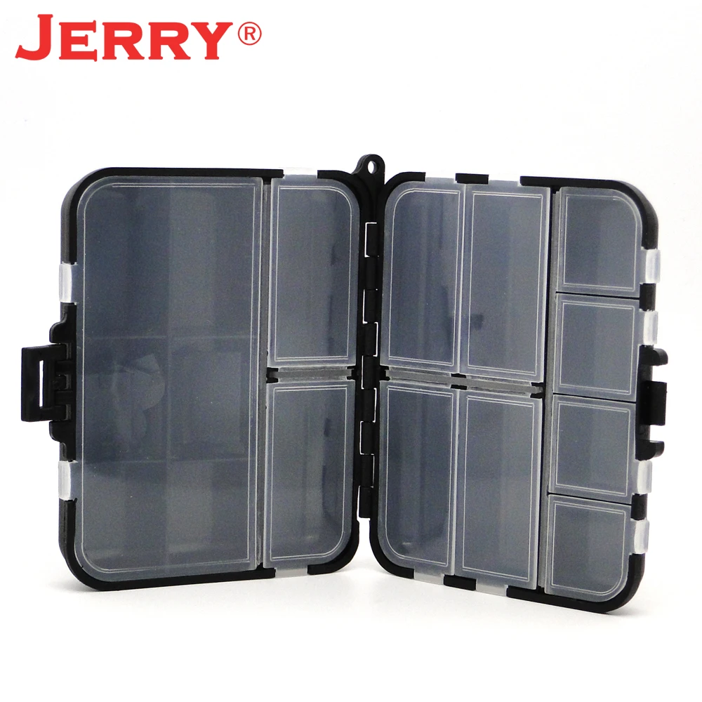 Caja de accesorios de aparejos de Pesca Jerry, juego de cuchara de trucha, caja de Pesca, 16 compartimentos, 1 unidad - imagen 3