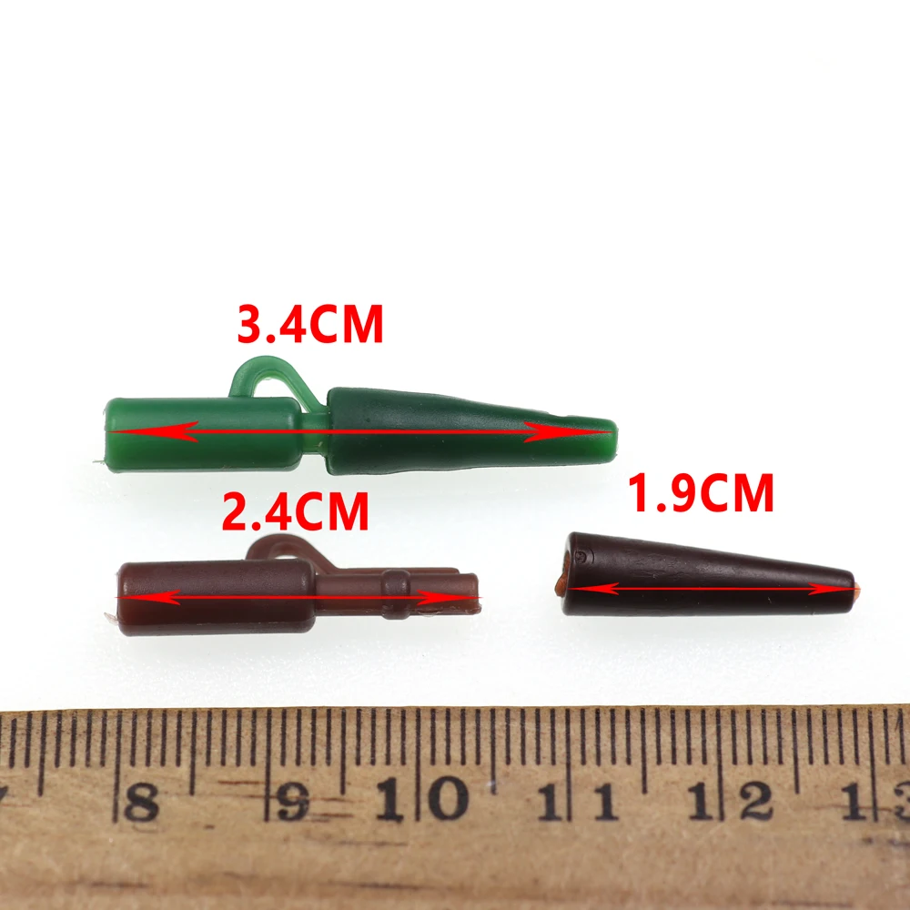 JIGEECARP Clips de líder para carpa con conectores rápidos - imagen 3
