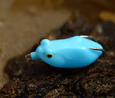 Señuelo de pesca cazador de peces negro Liehei F & H ranas 14,5g 55mm gancho de púas dobles señuelos blandos cebo Artificial cabeza de serpiente asesino de peces - imagen 3