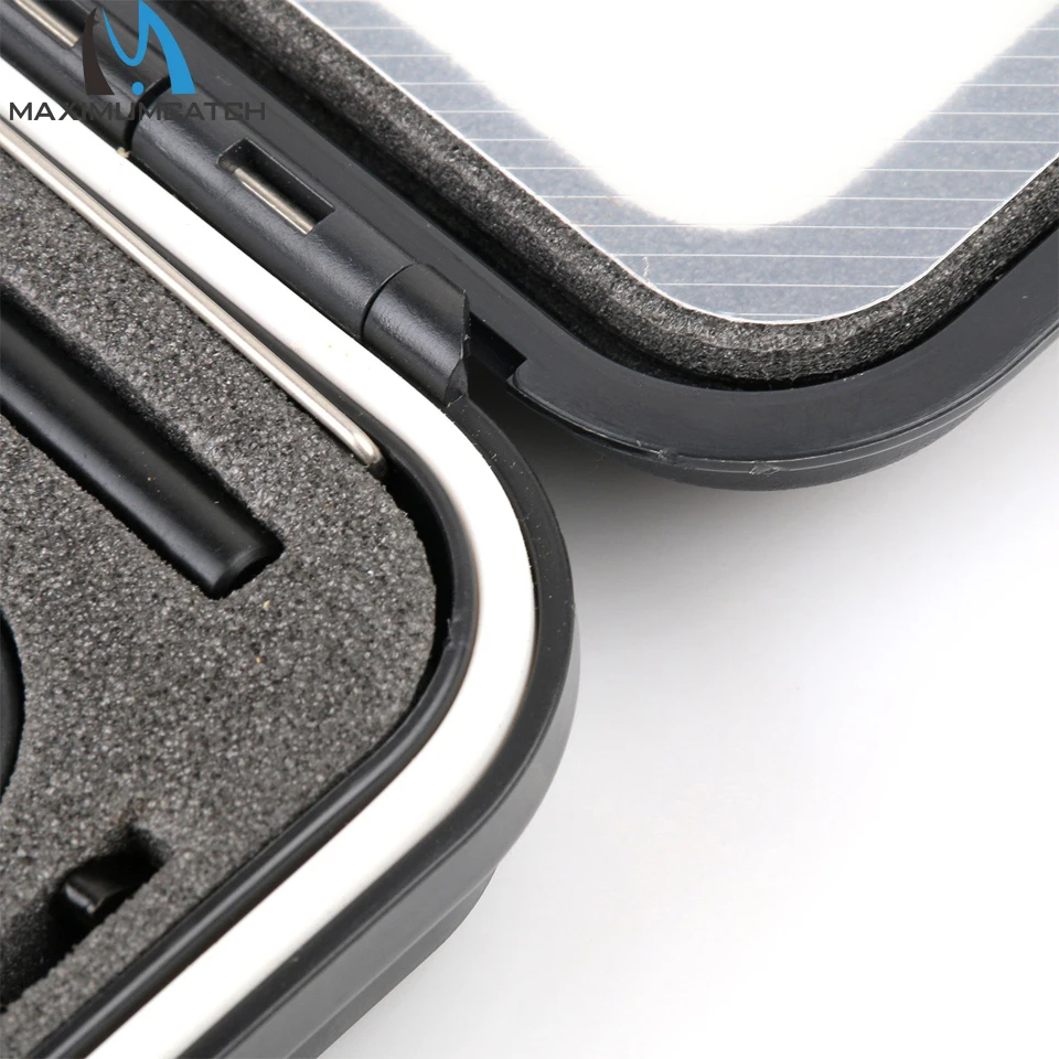 Kit compacto para atar moscas Maximumcatch, juego de herramientas de tornillo de banco de viaje con alicates Hackle de bobina para moscas DIY - imagen 5