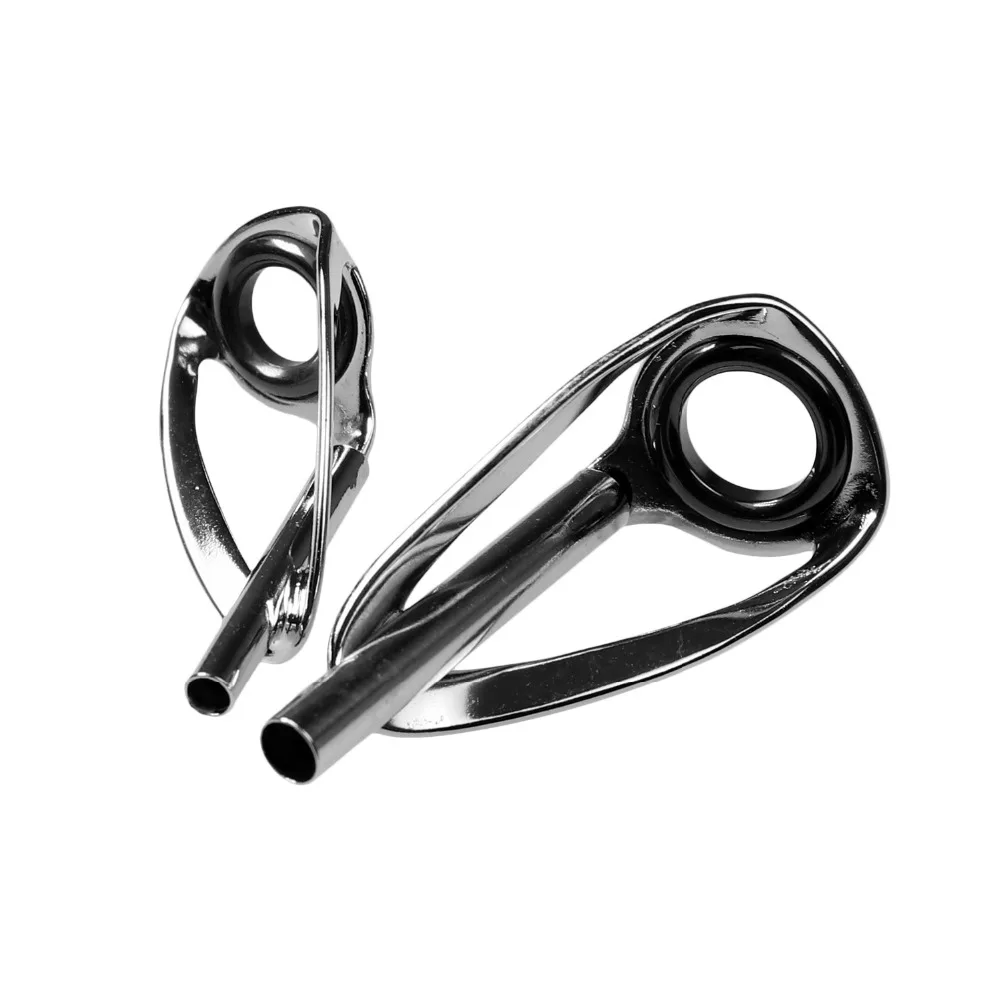 THKFISH 55 Uds guías de caña de pescar juego de reparación de punta superior 2mm-18mm anillo de cerámica giratorio cañas de pescar Kit de reemplazo de puntas superiores - imagen 4