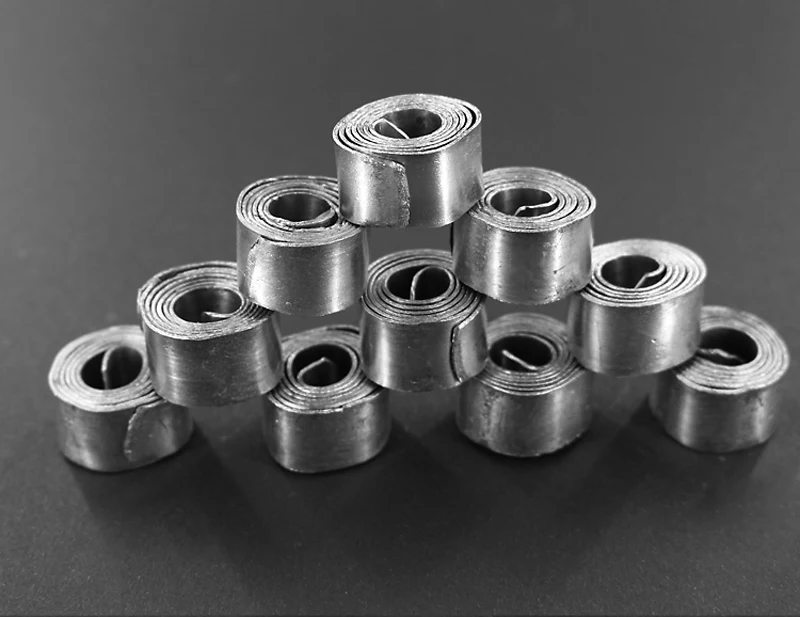 MNFT 1 Uds 0,5mm * 1,5 cm * 45cm 30g tira de plomo para pesca plomo rollo de hoja de pescado plomos aparejos de pesca flotador accesorios de pesca - imagen 2