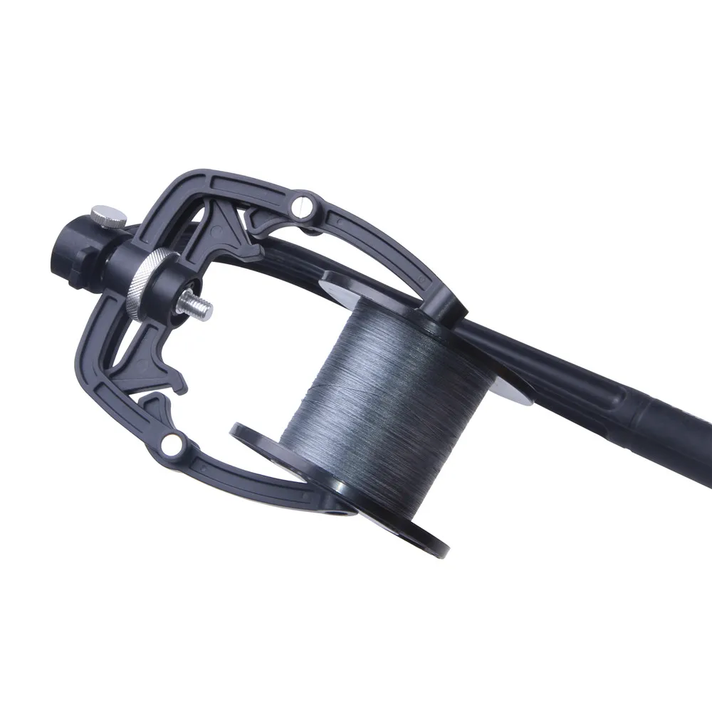 Bobinador de línea de pesca, sistema de estación de bobinado portátil para carrete de baitcasting giratorio, aparejos de línea de pesca - imagen 3