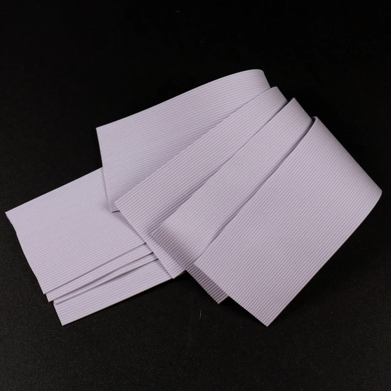 4 unids/bolsa 15cm Micro cuerda de goma blanca pesca atado de moscas patas de goma Popper Material de atado de moscas - imagen 3