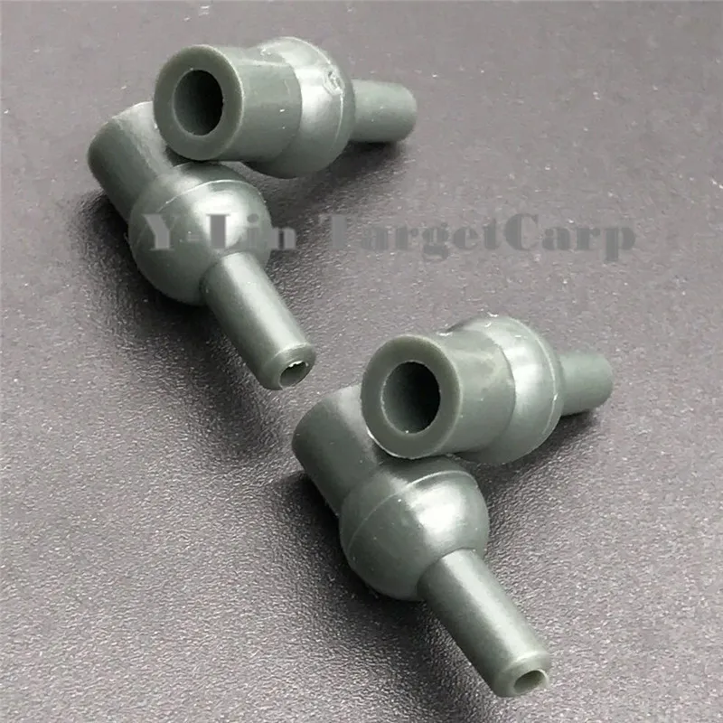 Pesca de carpa, cuentas de tulipán de goma, ganchos helicoidales y legos, cambio rápido, accesorios de aparejos de pesca de China - imagen 5