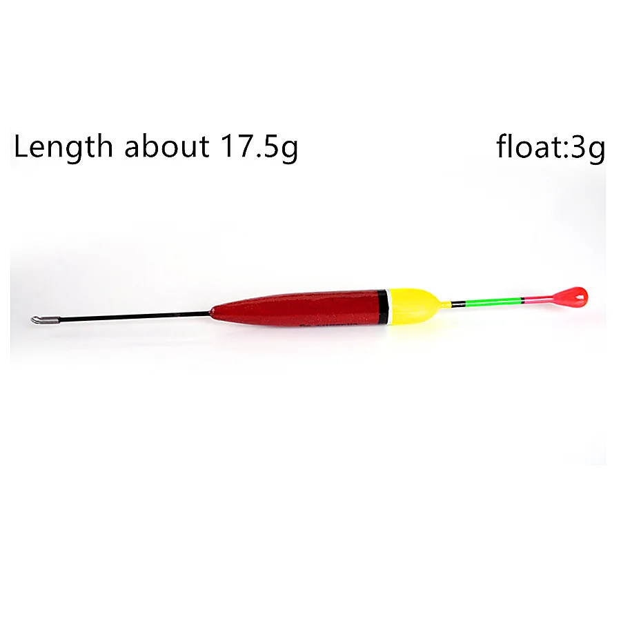 NGB 10 unids/lote mezcla de tamaños colores flotador de pesca en hielo conjunto de boya flotadores Boia para accesorios de aparejos de pesca de carpa