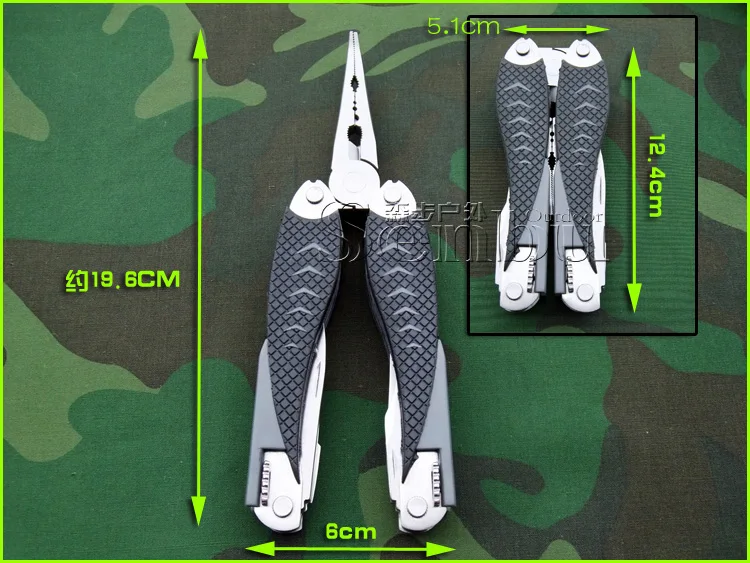 Alicates de pesca multiusos, herramienta para exteriores, cuchillo de pescado, gancho, señuelo - imagen 3
