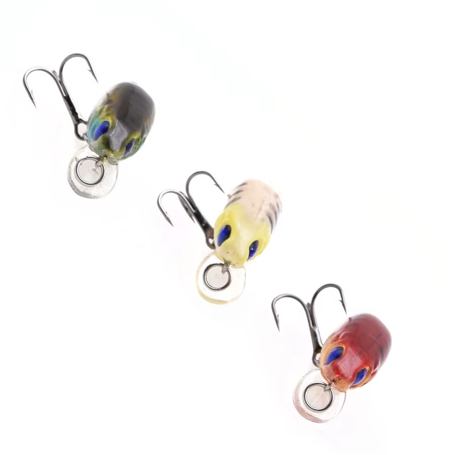 Wobbler Pececillo duro anzuelo triple – Señuelo natación - imagen 2
