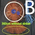 360cm without sinker