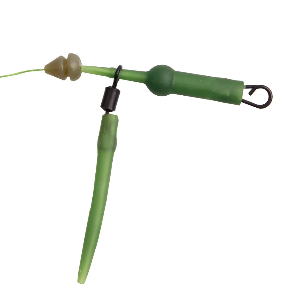 Cuentas de helicóptero de pesca de carpa para aparejos terminales, Clips de plomo, aparejos deslizantes, accesorios de pesca de carpa, 30 piezas - imagen 3